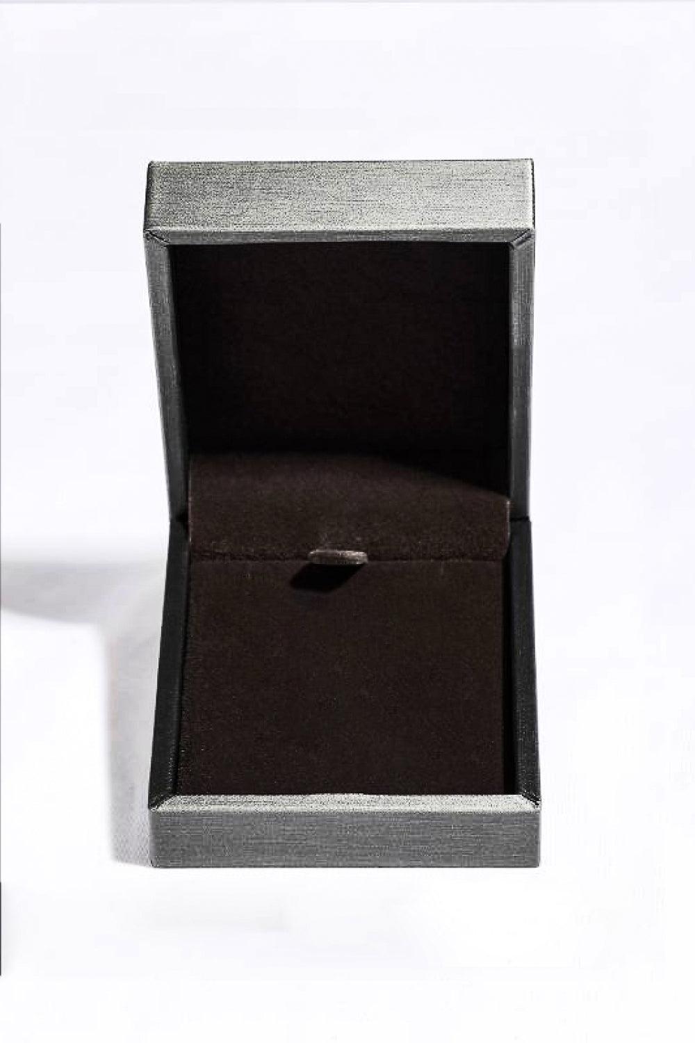 Moissanite Rhodium-Plated Necklace - Lab Fashion, Home & Health