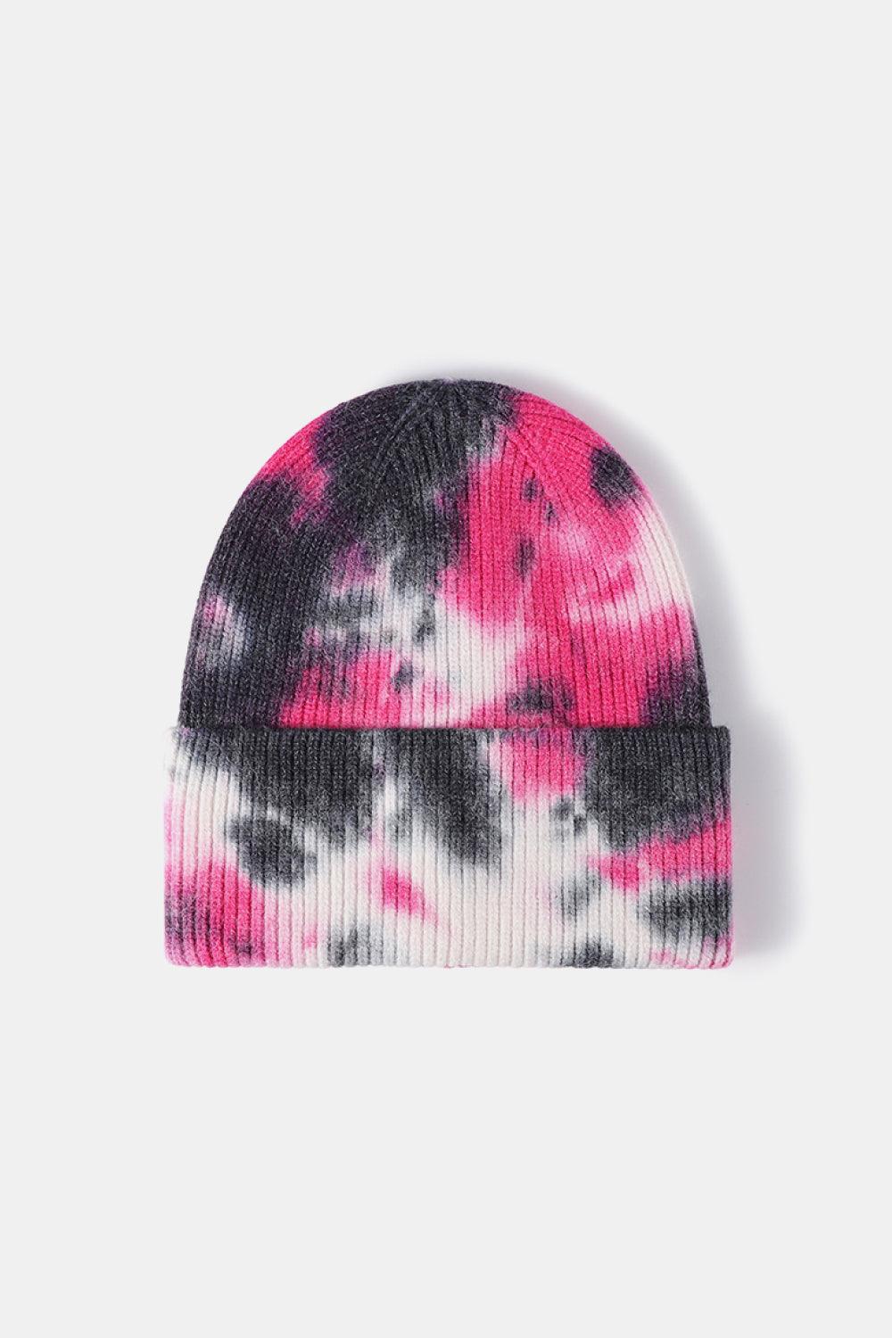 Tie-Dye Cuffed Beanie Hat - Lab Fashion, Home & Health