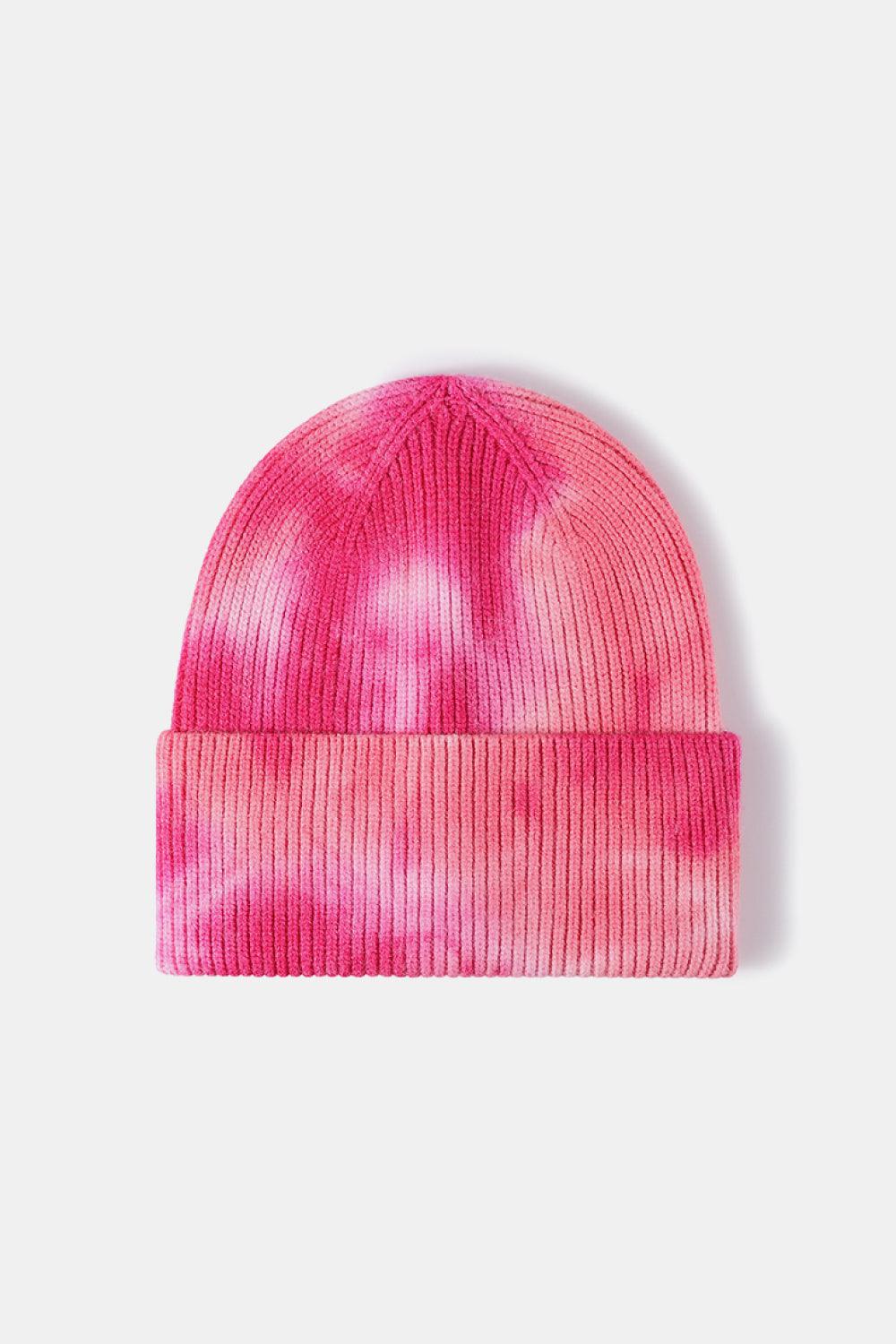 Tie-Dye Cuffed Beanie Hat - Lab Fashion, Home & Health