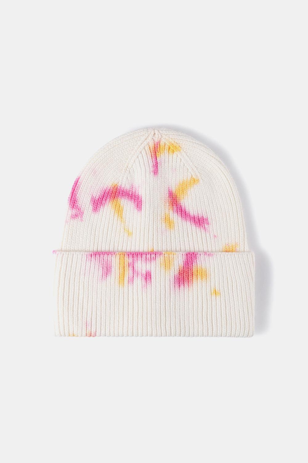 Tie-Dye Cuffed Beanie Hat - Lab Fashion, Home & Health