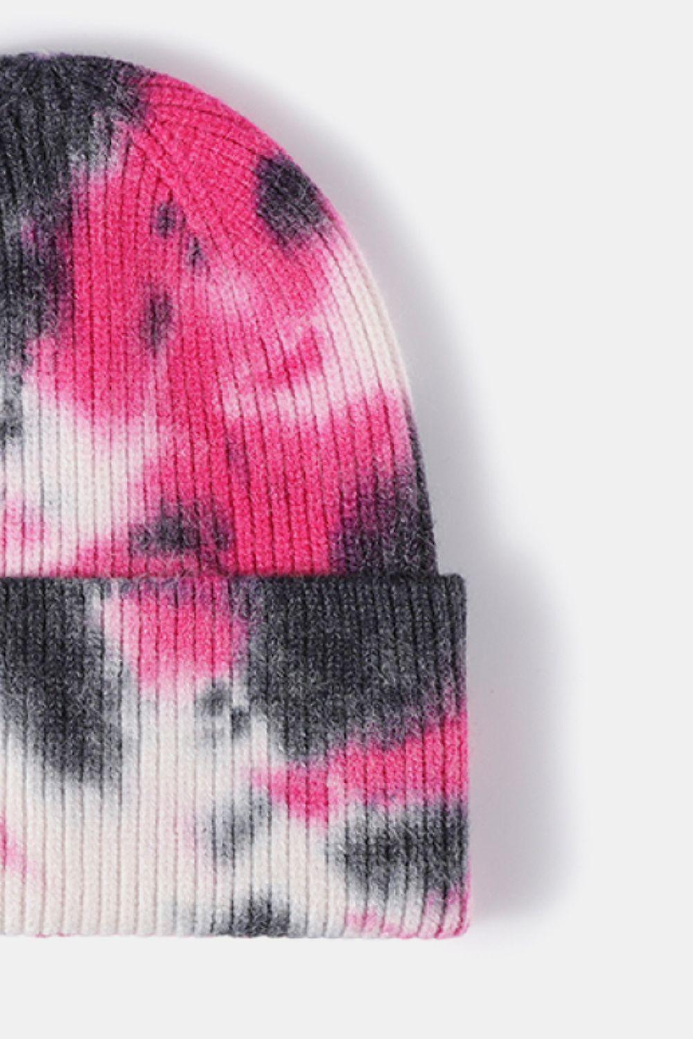 Tie-Dye Cuffed Beanie Hat - Lab Fashion, Home & Health