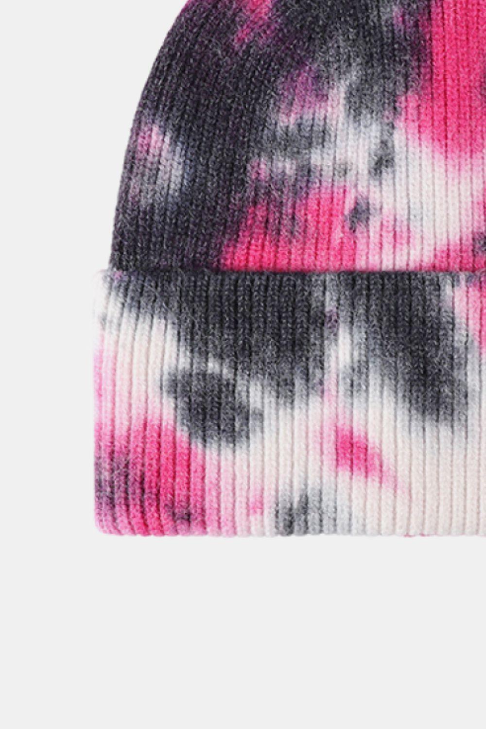 Tie-Dye Cuffed Beanie Hat - Lab Fashion, Home & Health