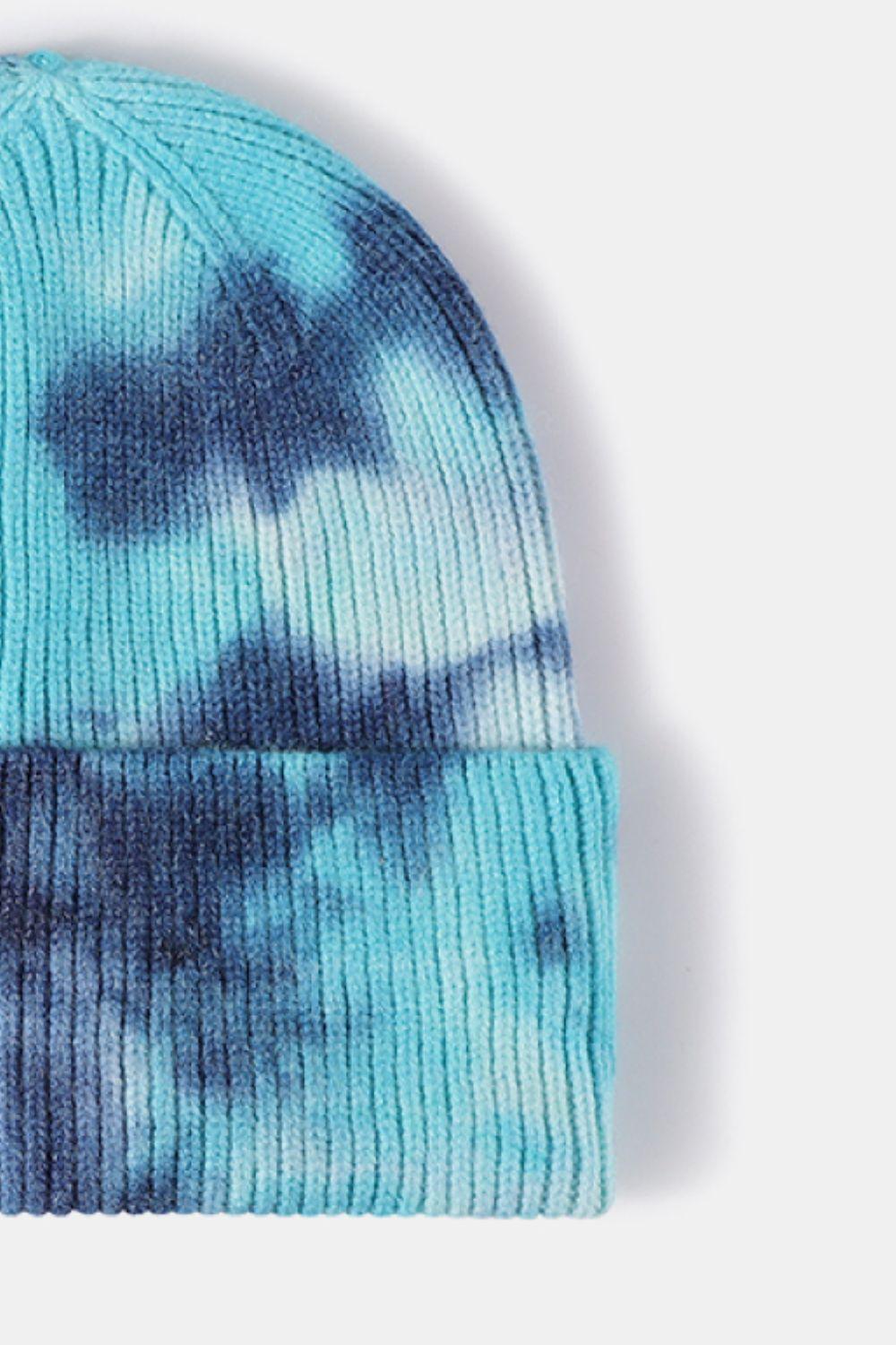 Tie-Dye Cuffed Beanie Hat - Lab Fashion, Home & Health
