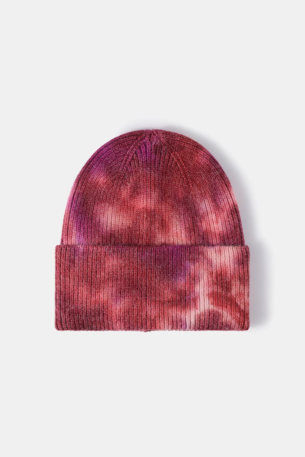 Tie-Dye Cuffed Beanie Hat - Lab Fashion, Home & Health