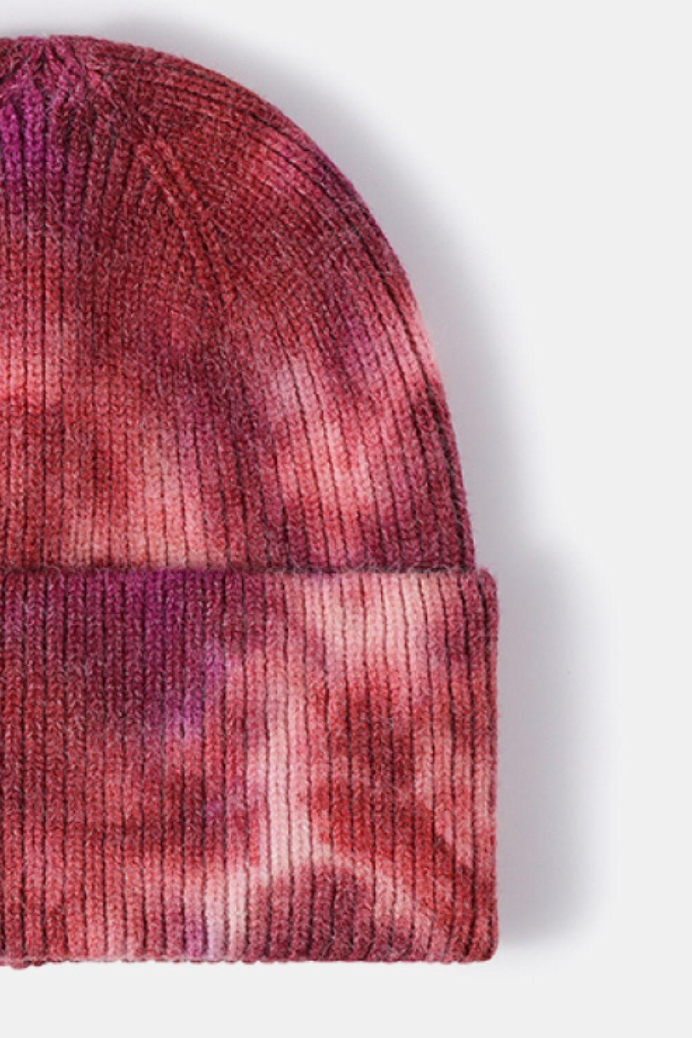 Tie-Dye Cuffed Beanie Hat - Lab Fashion, Home & Health