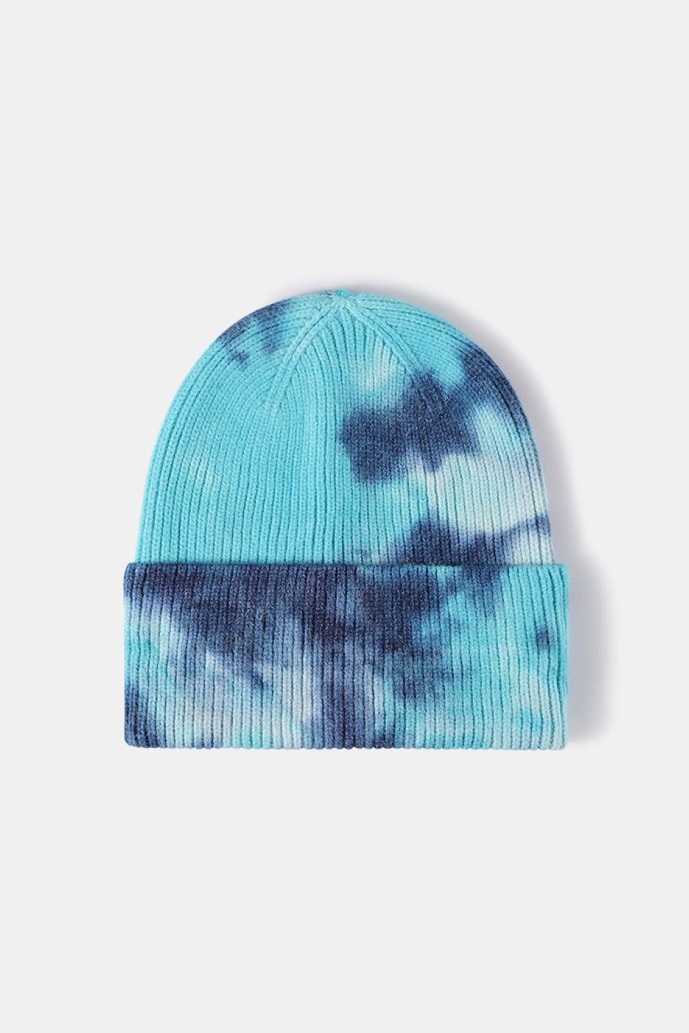 Tie-Dye Cuffed Beanie Hat - Lab Fashion, Home & Health