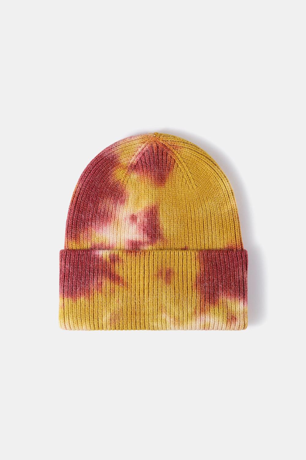 Tie-Dye Cuffed Beanie Hat - Lab Fashion, Home & Health