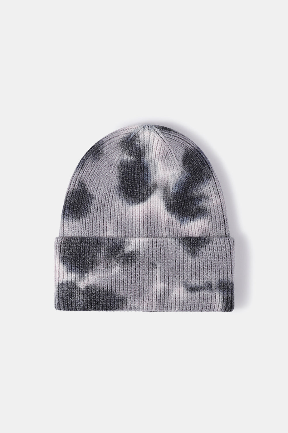 Tie-Dye Cuffed Beanie Hat