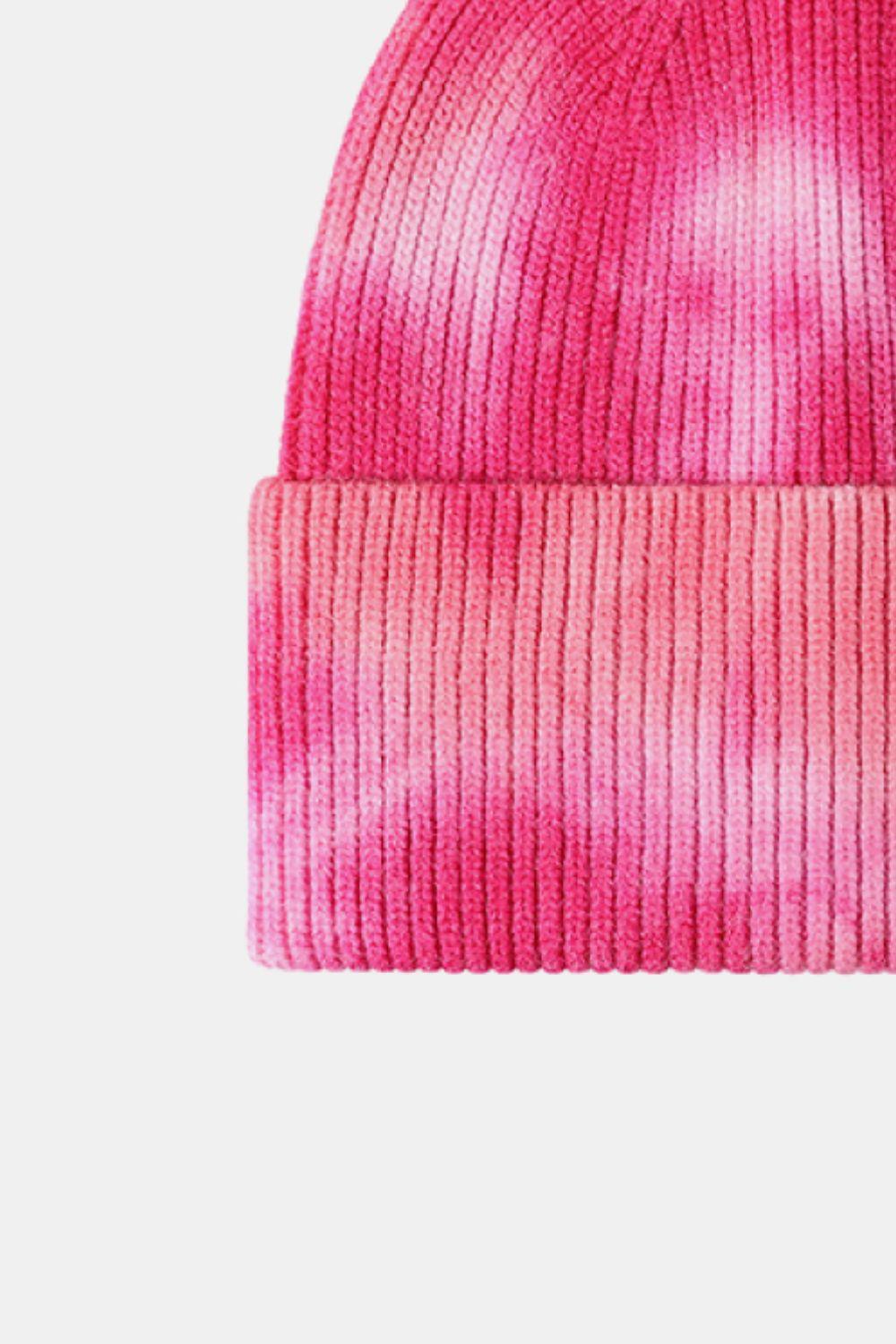 Tie-Dye Cuffed Beanie Hat - Lab Fashion, Home & Health