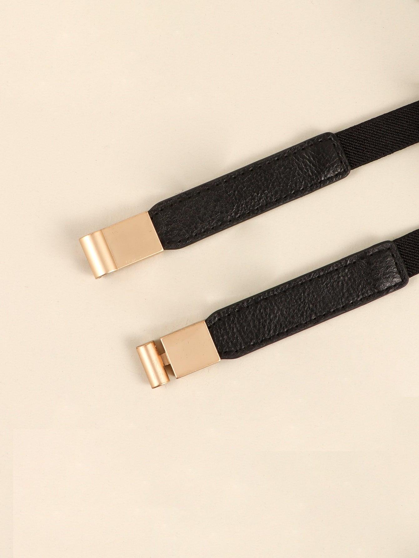 PU Elastic Skinny Belt - Lab Fashion, Home & Health