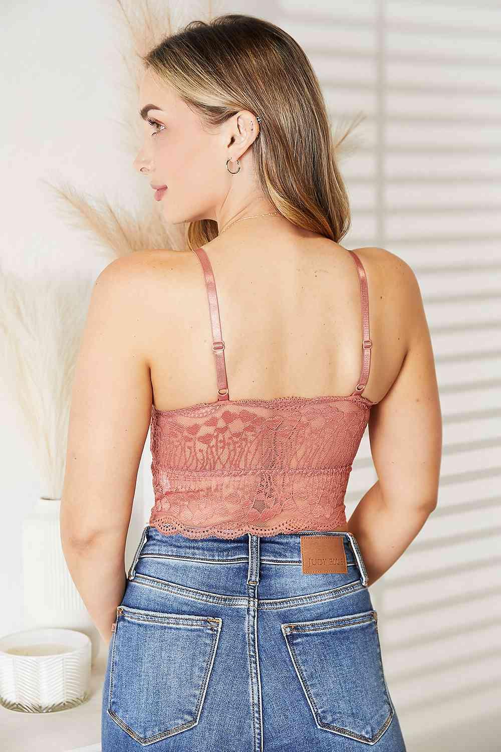 JadyK Luna Crisscross Front Lace Bralette - Lab Fashion, Home & Health