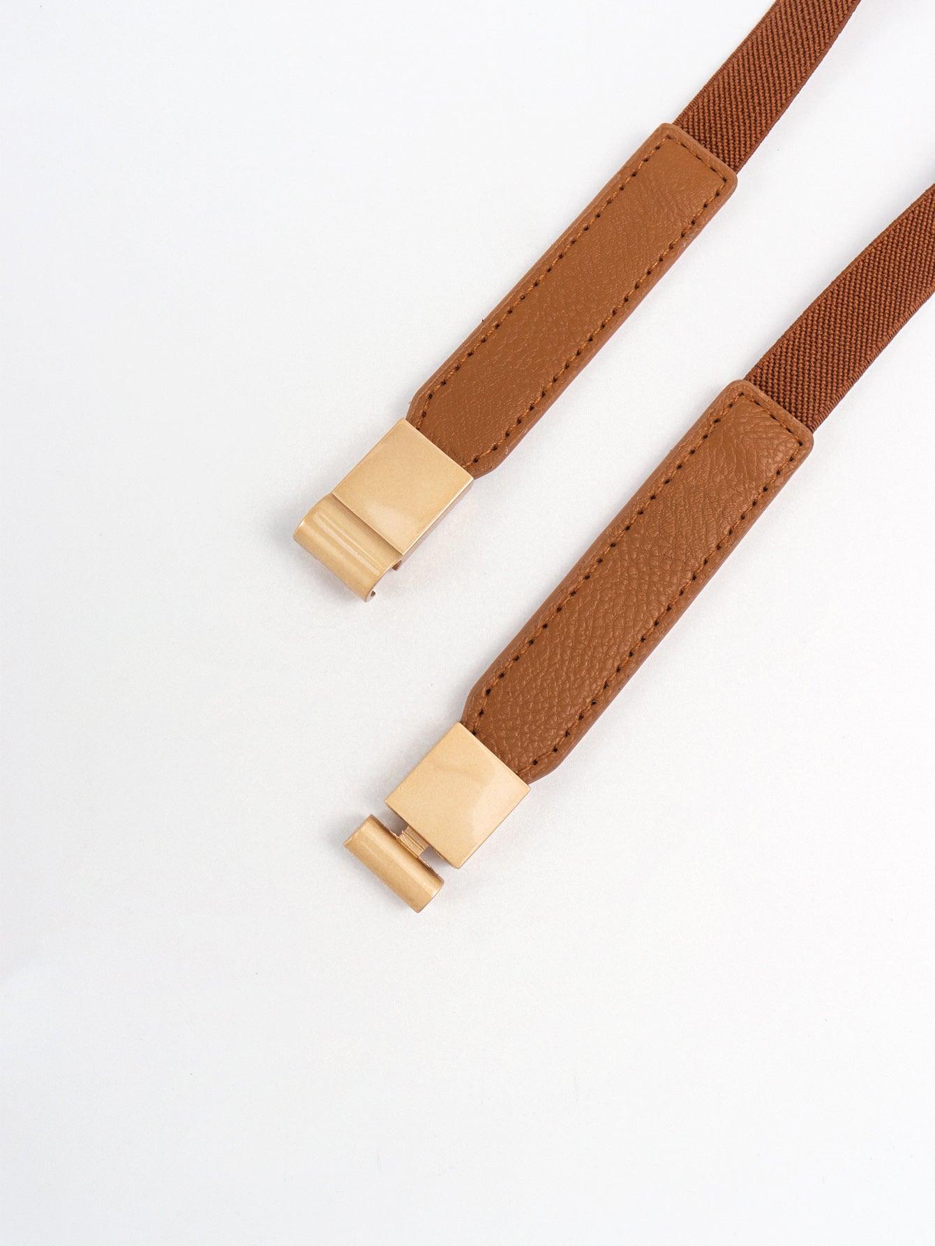 PU Elastic Skinny Belt - Lab Fashion, Home & Health