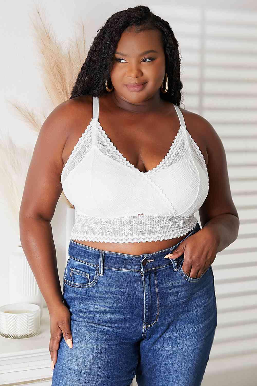 JadyK Skye Full Size Lace Bralette - Lab Fashion, Home & Health