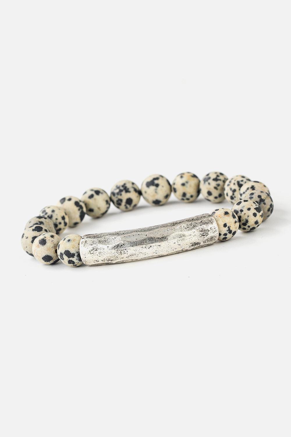 Natural Stone Beaded Bracelet - Lab Fashion, Home & Health