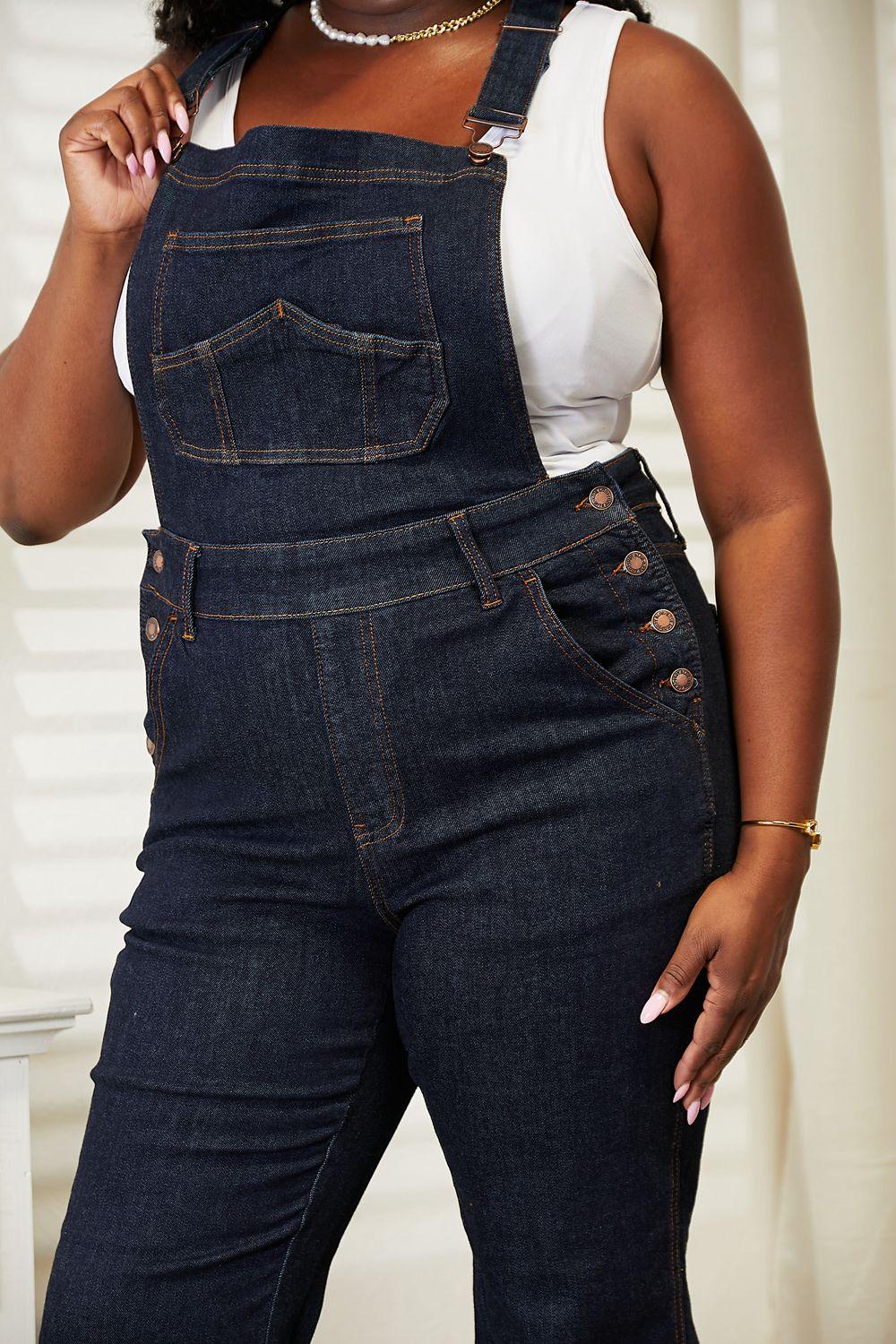 Judy Blue Full Size High Waist Classic Denim Overalls - Lab Fashion, Home & Health