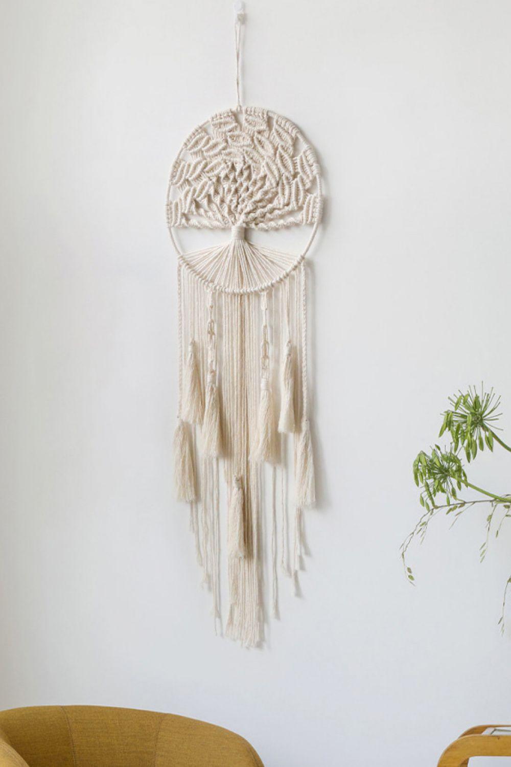 Bohemian Hand-Woven Lifetree Wall Hanging - Lab Fashion, Home & Health