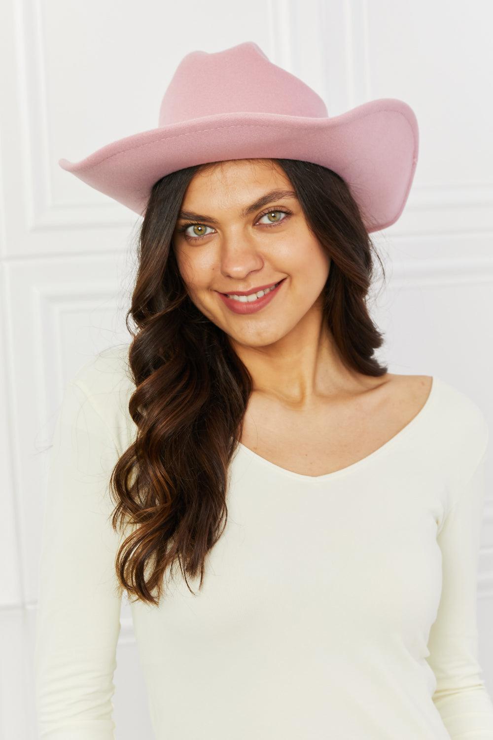 Fame Western Cutie Cowboy Hat in Pink - Lab Fashion, Home & Health