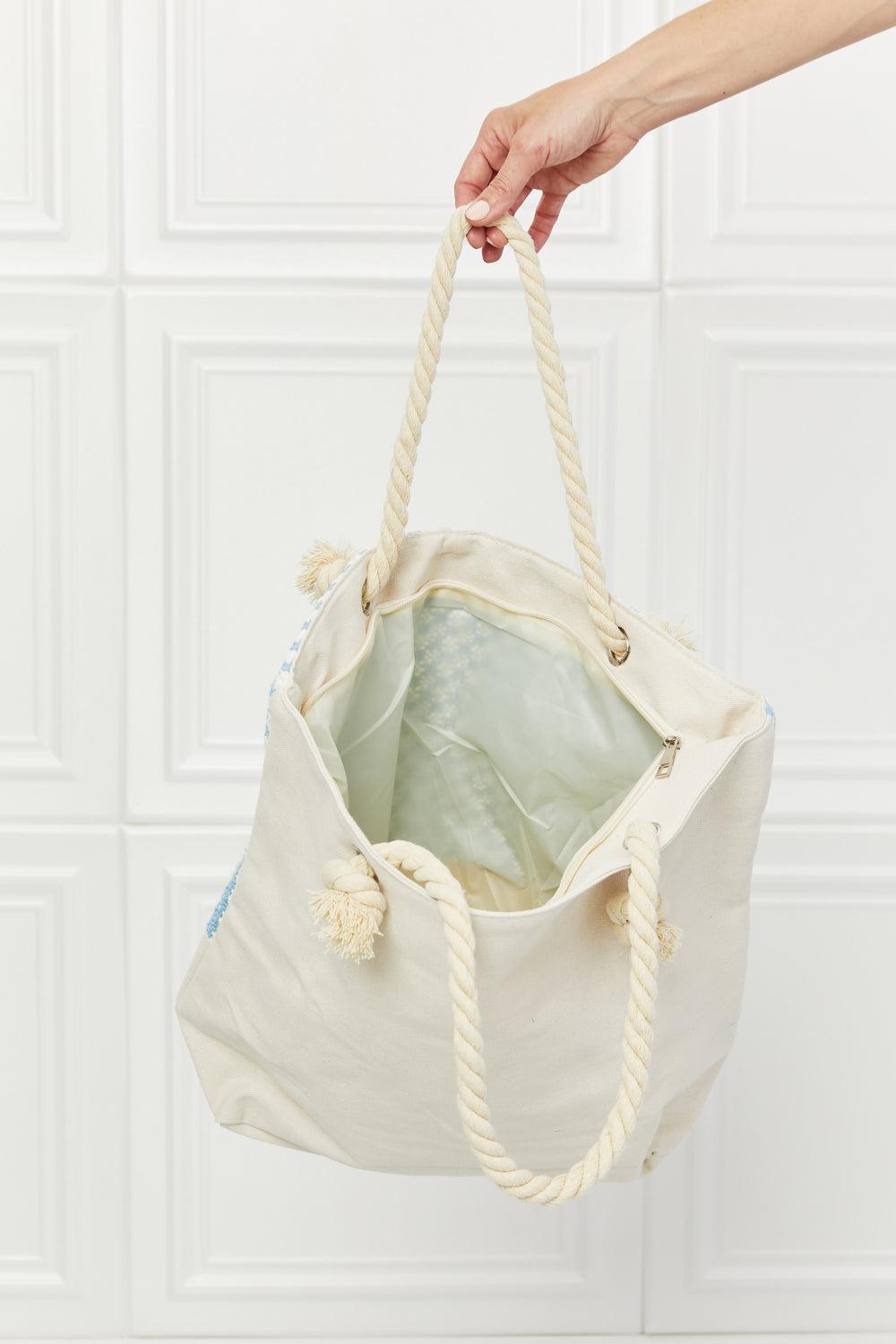 Justin Taylor Picnic Date Tassel Tote Bag - Lab Fashion, Home & Health