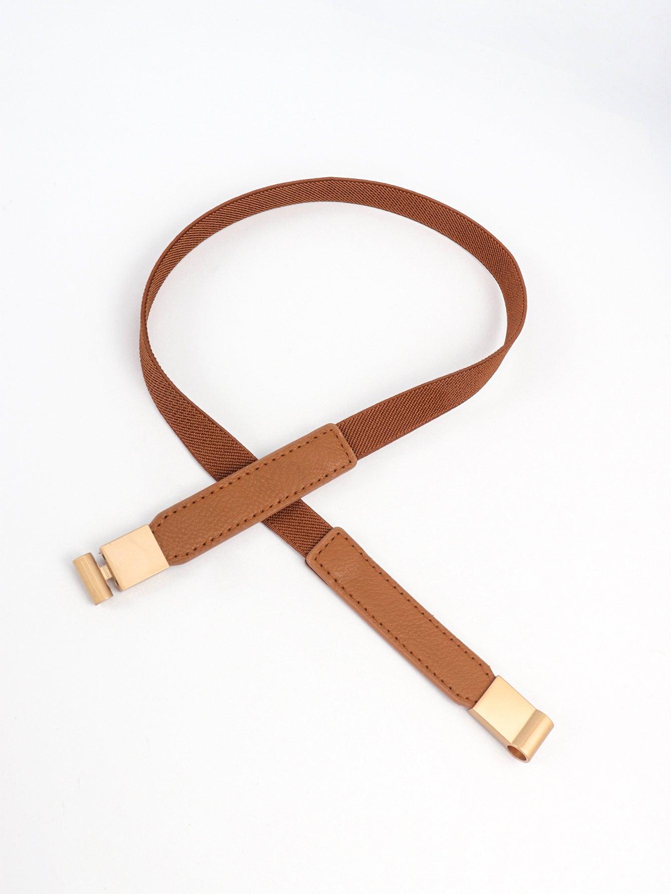 PU Elastic Skinny Belt - Lab Fashion, Home & Health