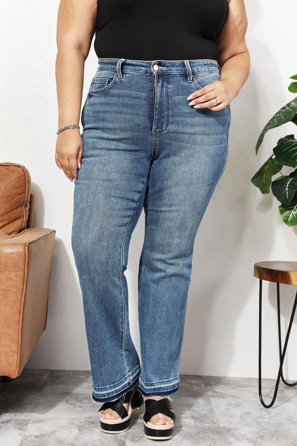 Judy Blue Full Size High Waist Jeans with Pockets - Lab Fashion, Home & Health