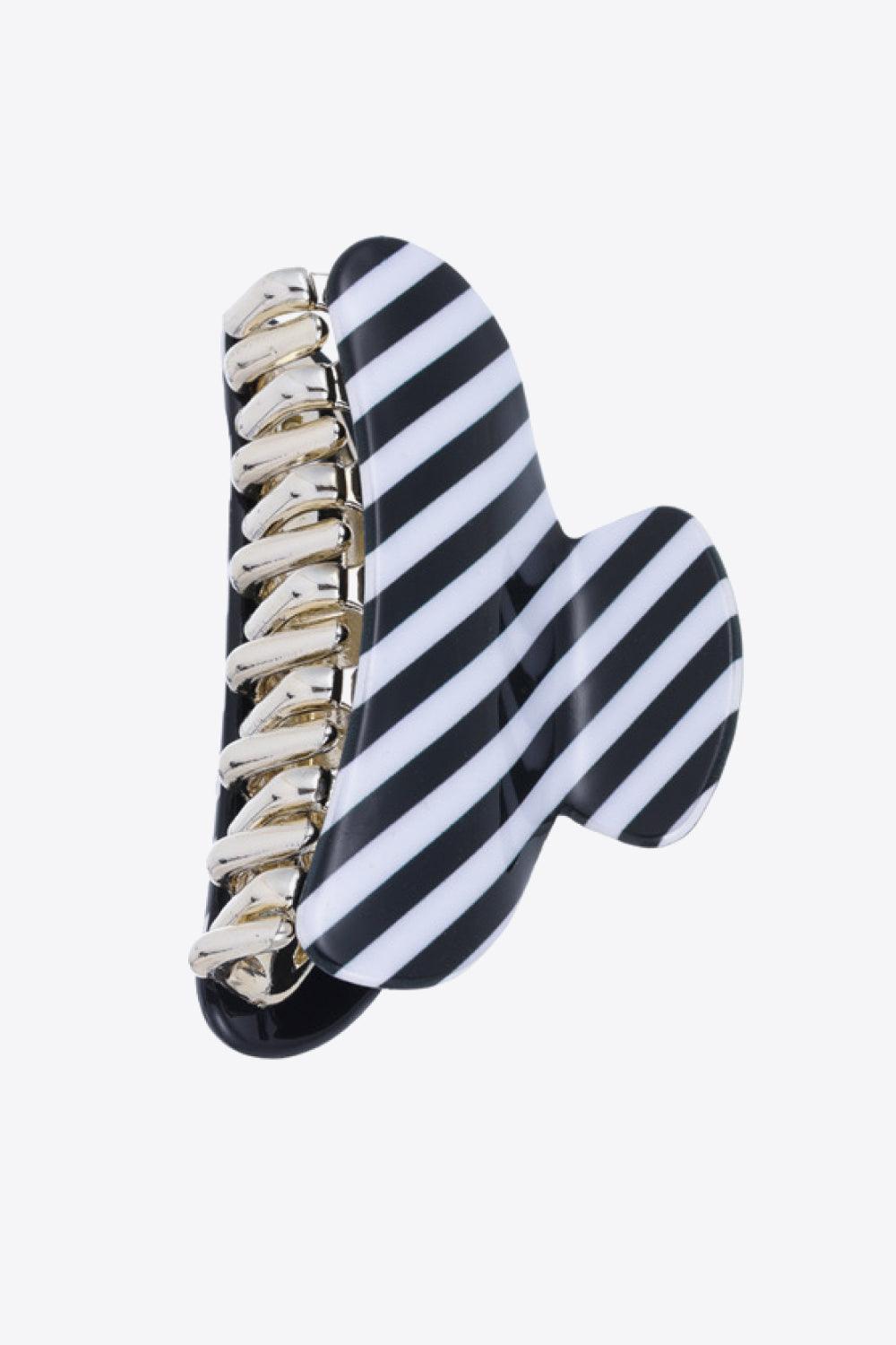 Striped Claw Clip - Lab Fashion, Home & Health
