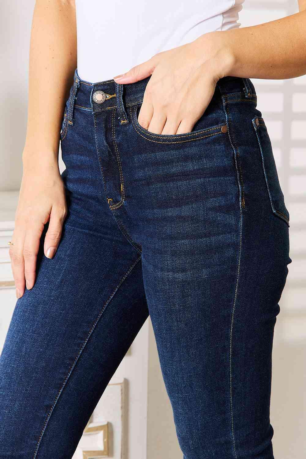Judy Blue Full Size Skinny Jeans with Pockets - Lab Fashion, Home & Health
