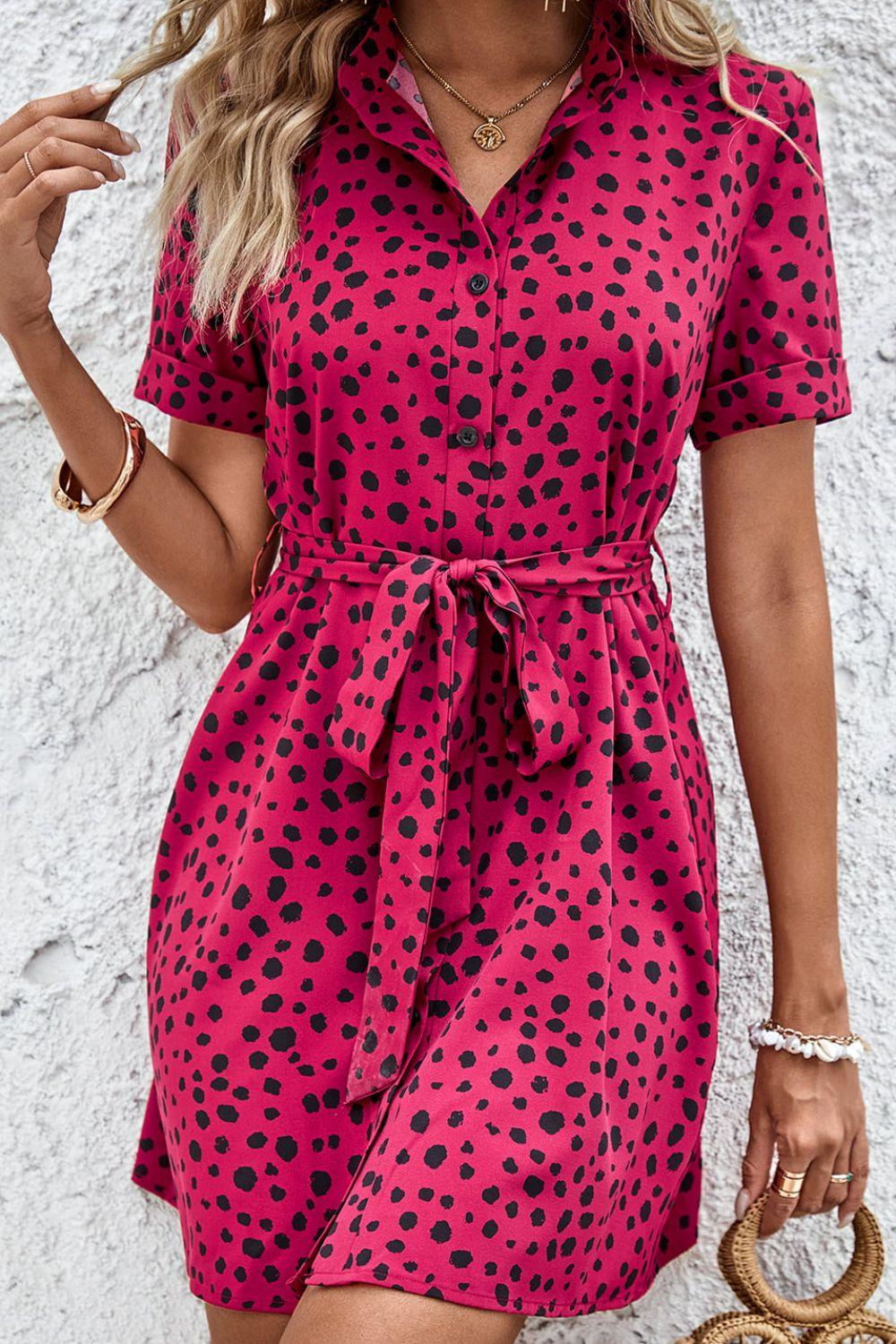 Dotted Short Sleeve Mini - Lab Fashion, Home & Health