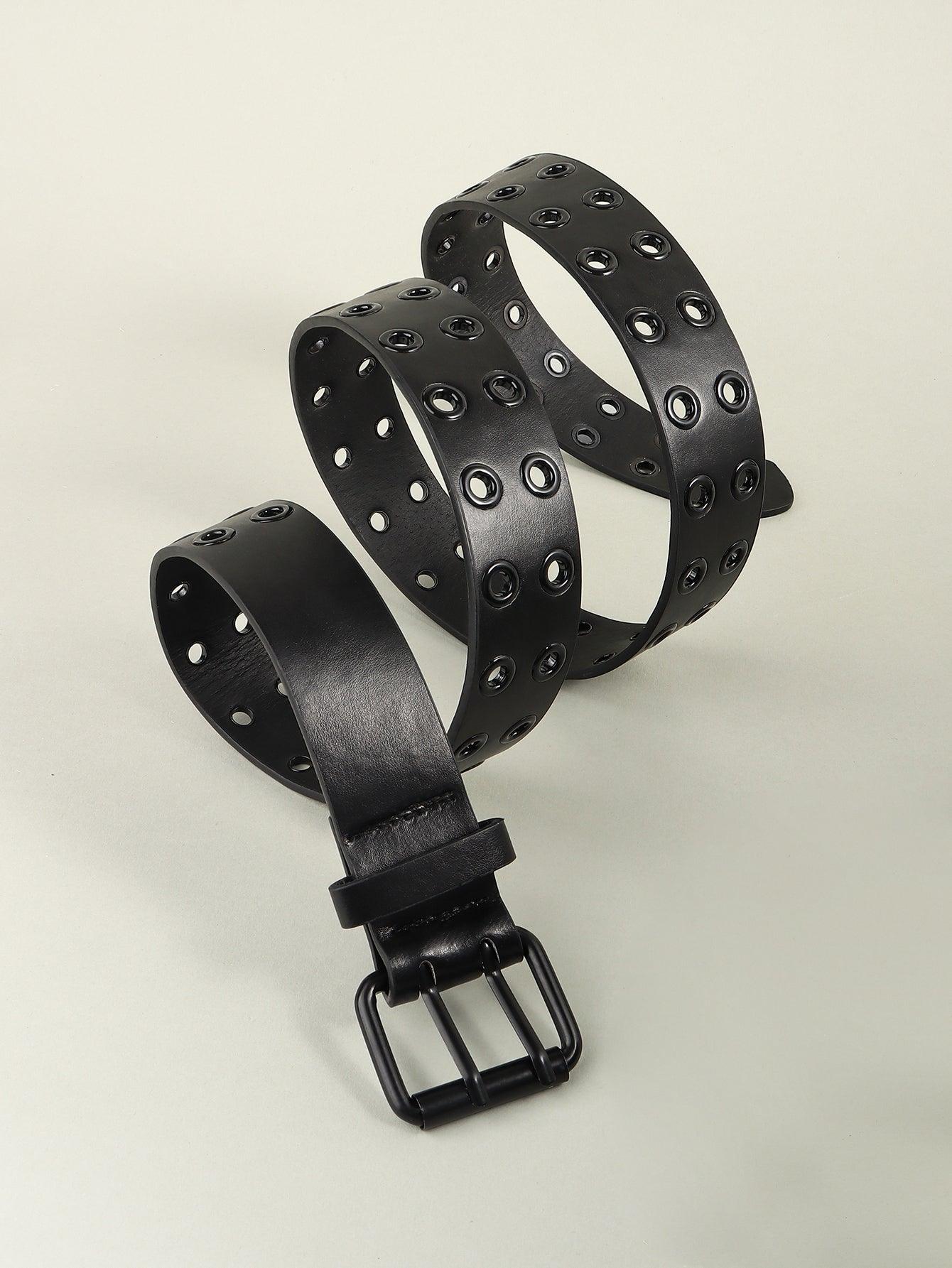 Grommet PU Leather Belt - Lab Fashion, Home & Health