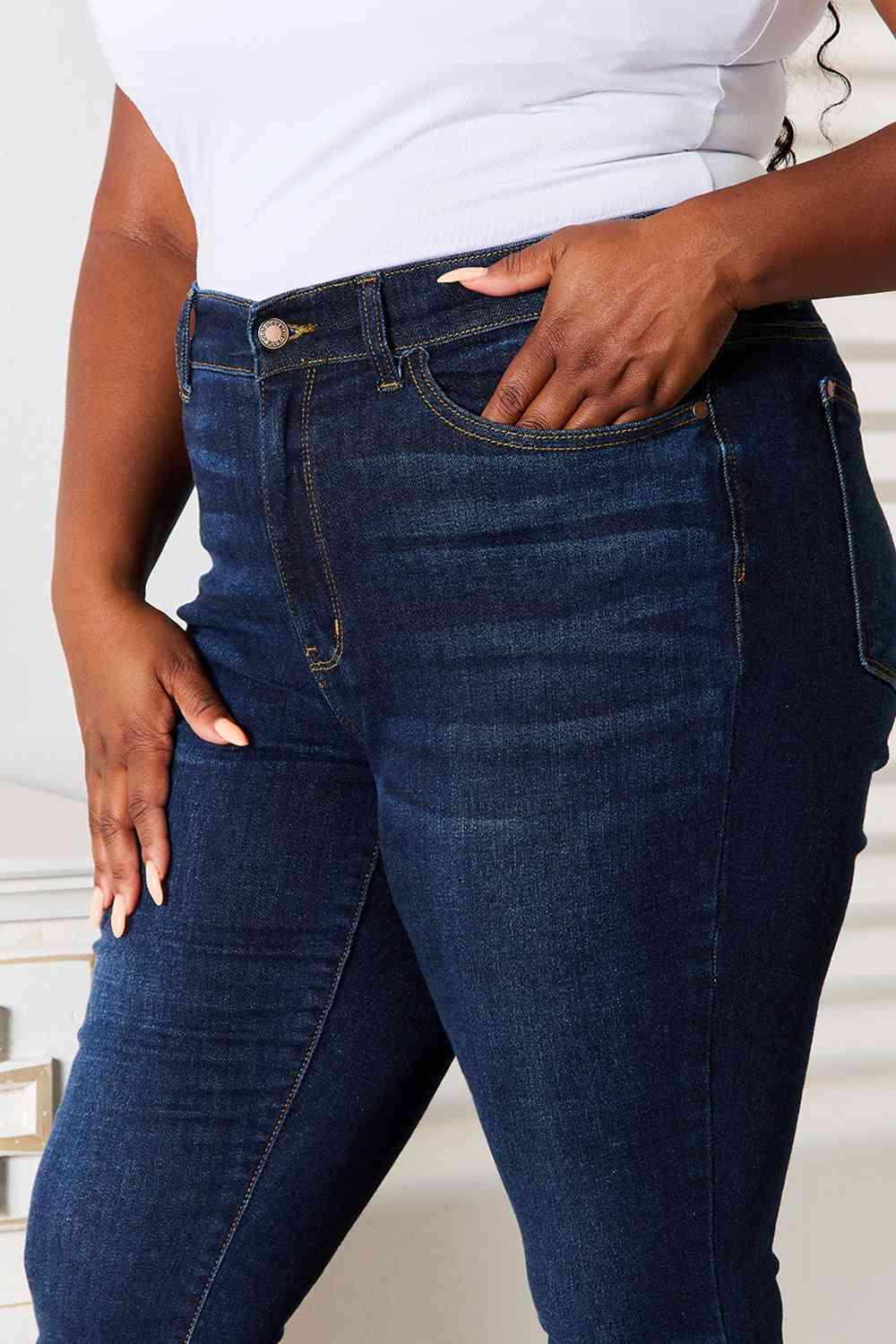 Judy Blue Full Size Skinny Jeans with Pockets - Lab Fashion, Home & Health
