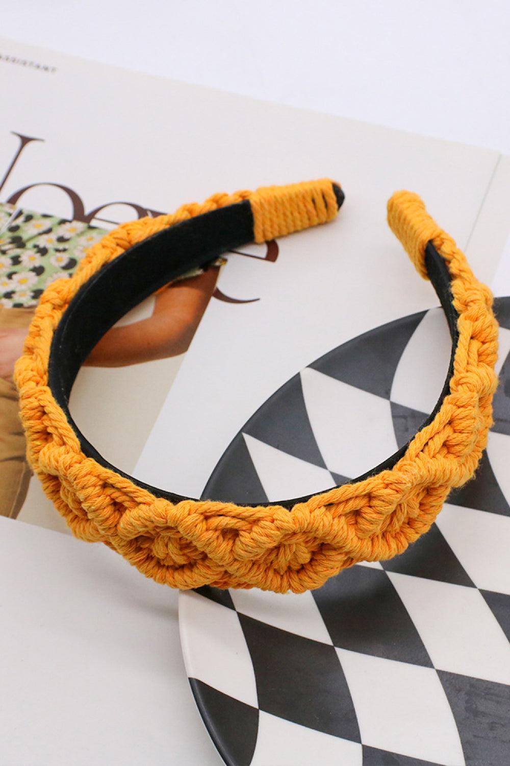Can't Stop Your Shine Macrame Headband - Lab Fashion, Home & Health
