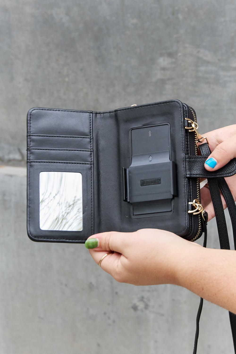 Nicole Lee USA Two-Piece Crossbody Phone Case Wallet - Lab Fashion, Home & Health