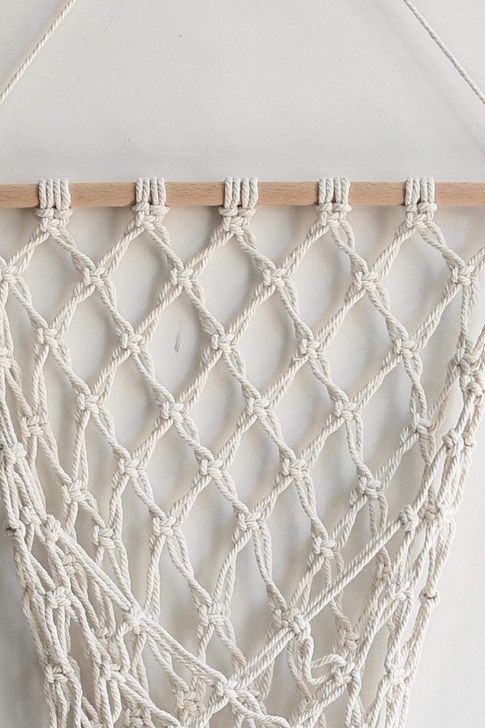 Macrame Basket Wall Hanging - Lab Fashion, Home & Health