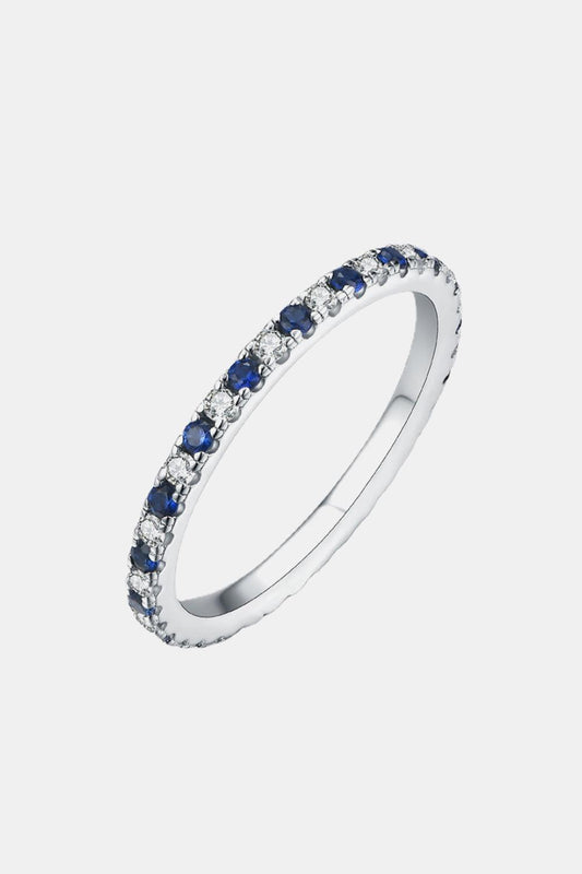 Moissanite Lab-Grown Sapphire Rings - Lab Fashion, Home & Health