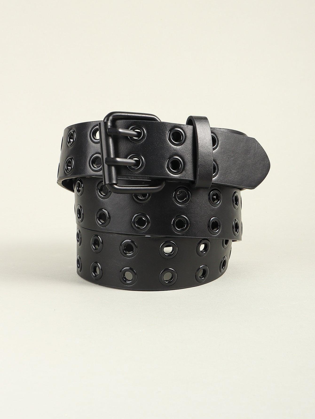 Grommet PU Leather Belt - Lab Fashion, Home & Health