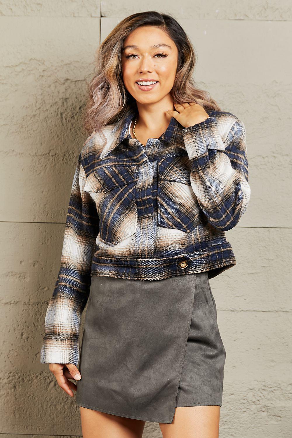 HYFVE Put In Work Semi Plaid Shacket - Lab Fashion, Home & Health