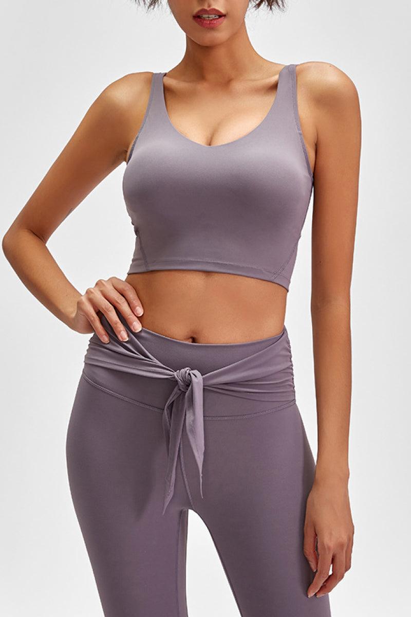 Scoop Back Sports Bra - Lab Fashion, Home & Health