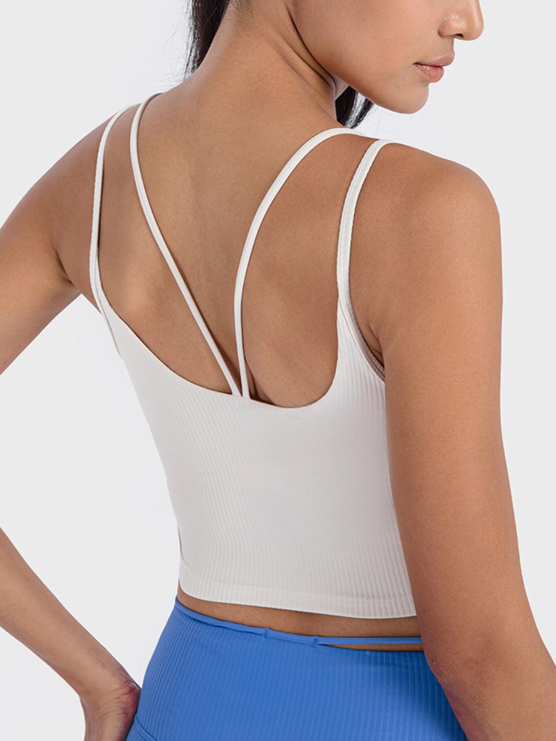 Double Strap Ribbed Sports Cami - Lab Fashion, Home & Health