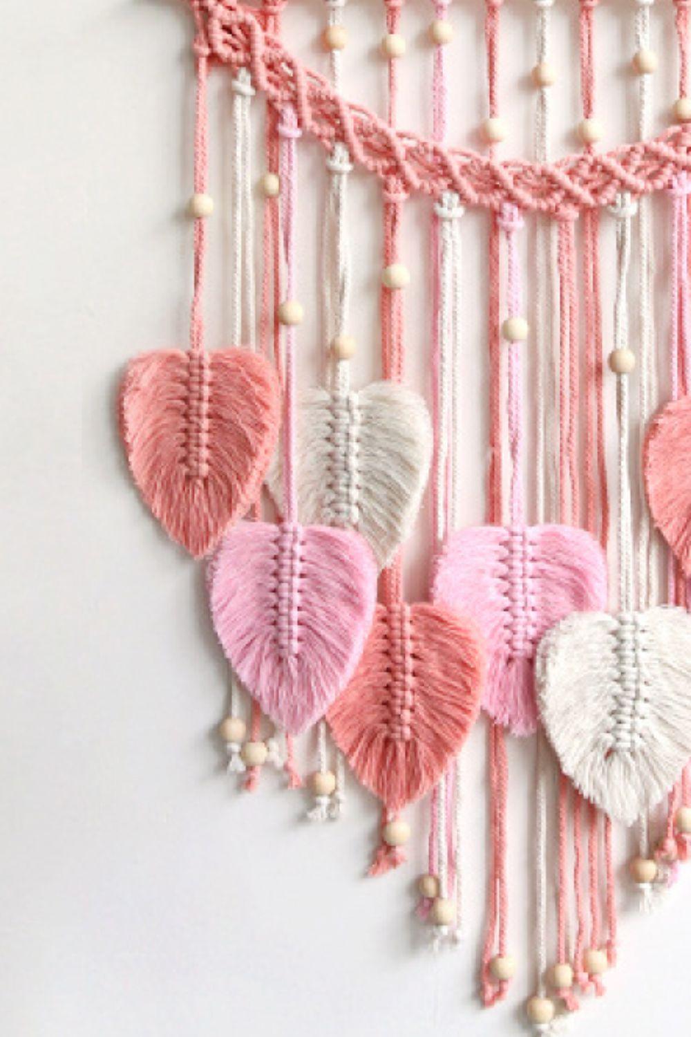 Macrame Leaf Fringe Wall Hanging - Lab Fashion, Home & Health