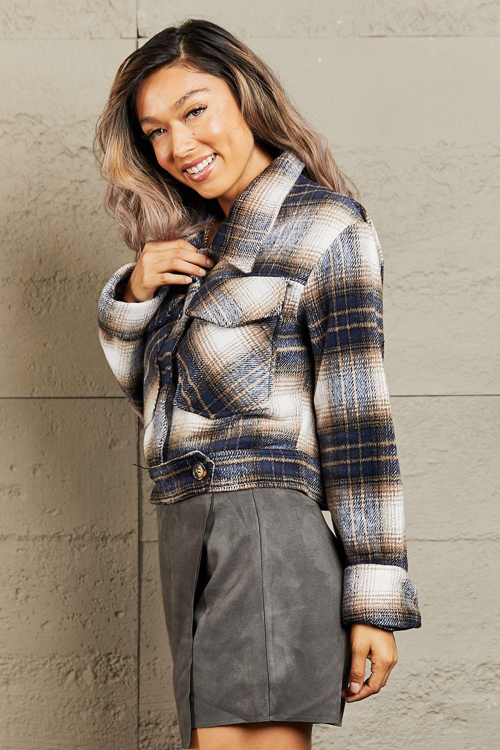 HYFVE Put In Work Semi Plaid Shacket - Lab Fashion, Home & Health