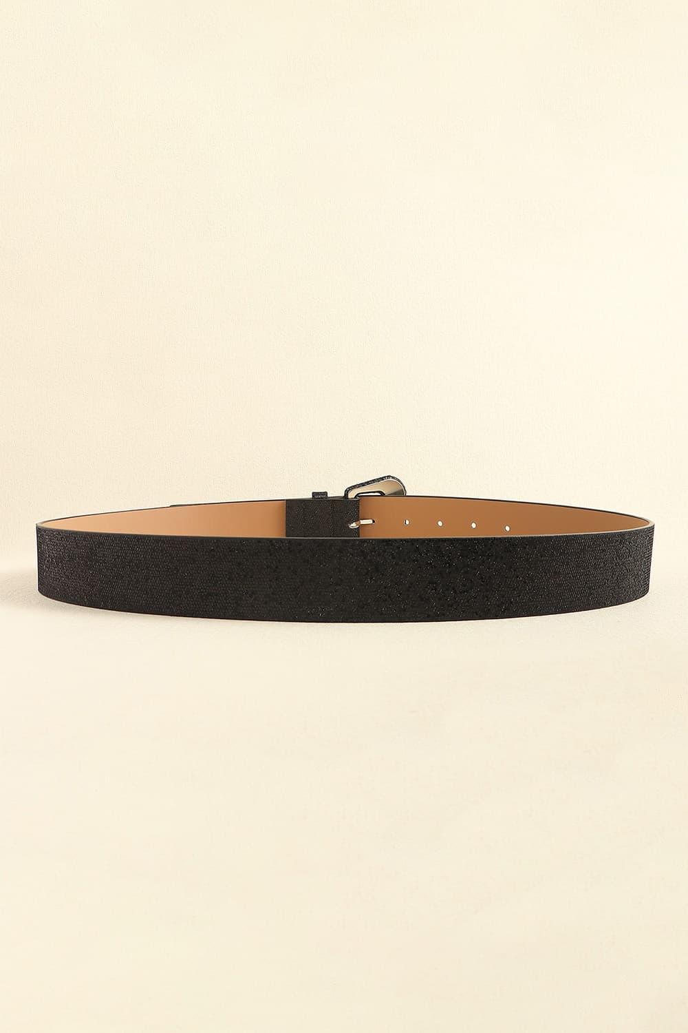 Glitter PU Leather Belt - Lab Fashion, Home & Health