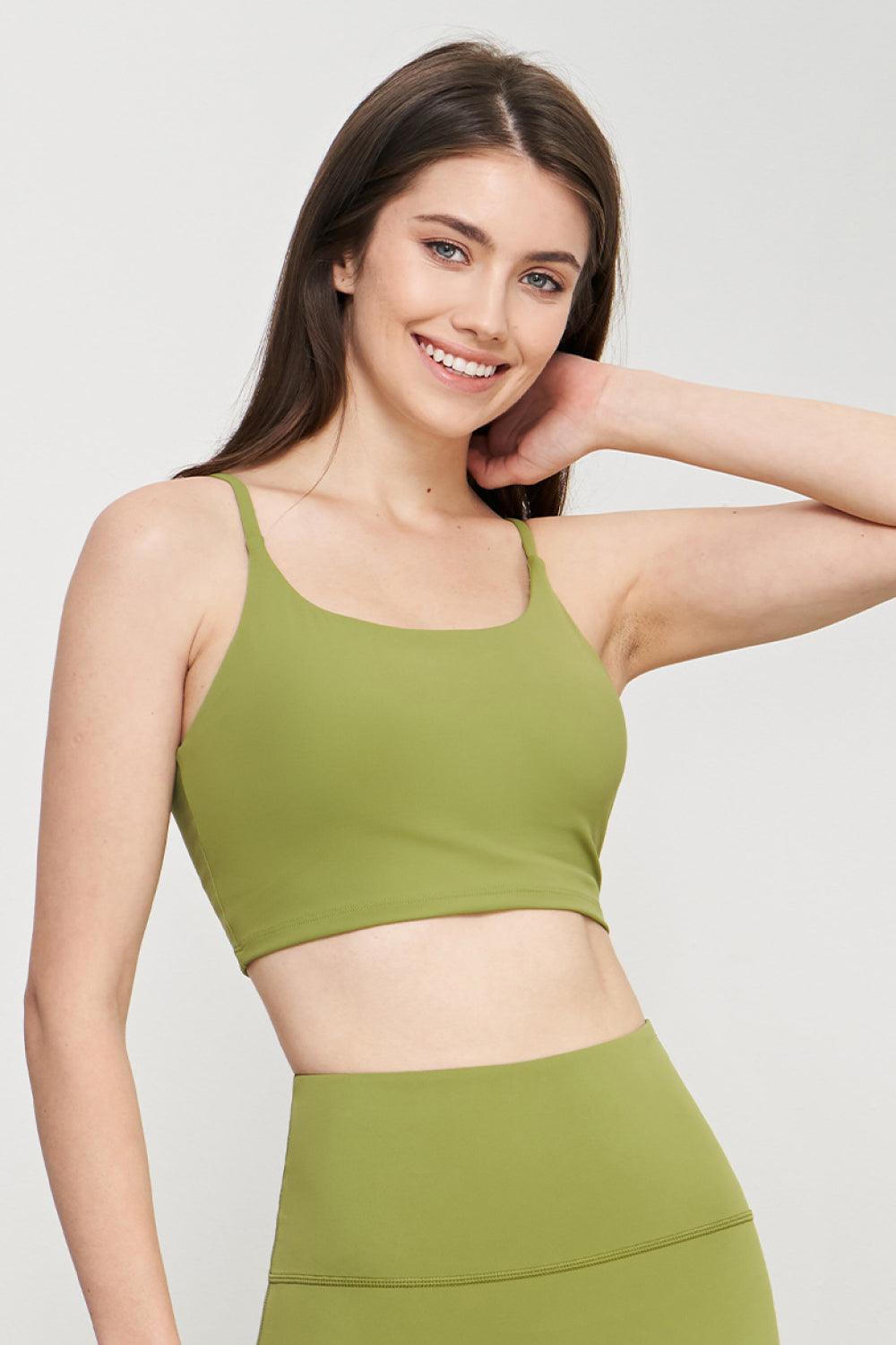 Spaghetti Strap Sports Bra - Lab Fashion, Home & Health